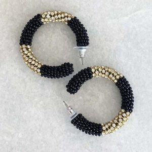 Handmade Crystal Beaded Earrings