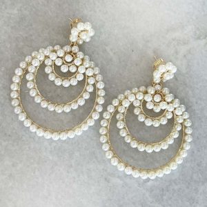 Handmade Pearl Earrings