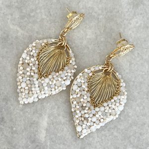 Handmade Lightweight Crystal Statement Earrings