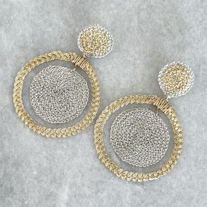 Handmade Lightweight Crystal Statement Earrings