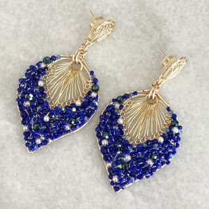 Handmade Lightweight Crystal Statement Earrings