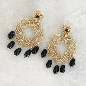 Handmade Lightweight Crystal Statement Earrings